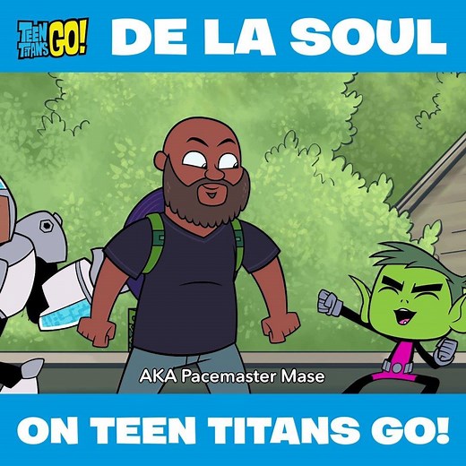 The Titans meet Hip Hop legends De La Soul and try to help them get their music back in a NEW episode TODAY on Cartoon Network at 9a! 🎤📀 | Teen Titans GO!