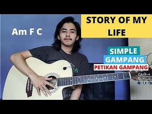 TUTORIAL PETIKAN (Story Of My Life - One Direction) CHORD SIMPLE GAMPANG