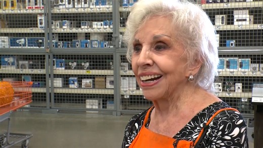 100-year-old who still works at Home Depot shares longevity secret