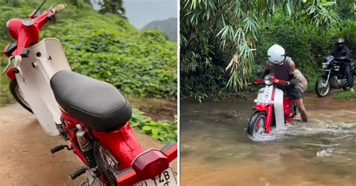 Beautifully Restored 1998 Model Bajaj M80 Goes Off-roading [Video]