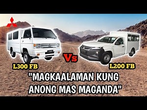 NEW MITSUBISHI L300 2022 & MITSUBISHI L200 2022 MUST KNOW THE DIFFERENCE | L300 2022 AND L200 2022