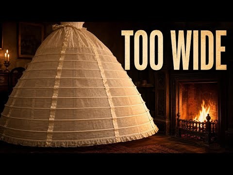 The Hoop Skirt Fire Panic: How Victorian Fashion Became a Trap | Dark History