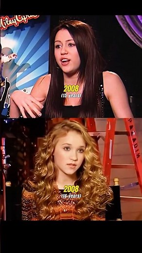 Evolution of Miley Cyrus and Emily Osment #mileycyrus #emilyosment #hannahmotanha #disney #usa #fyp