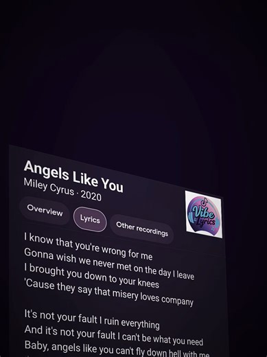 Angels Like You by Miley Cyrus: Lyrics and Vibes