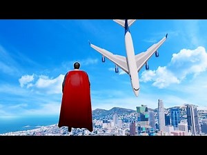GTA 5 Superman Mod Gameplay