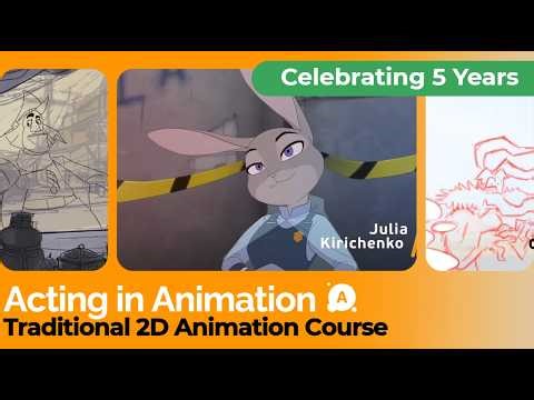 Celebrating 5 years of Acting in Animation Course 3 student Animation
