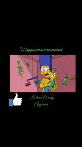 Maggie positivo en maldad #reelsfbシ #magie #lossimpsons #Springfield #maldad #casitadelterror | Andrea Cortez
