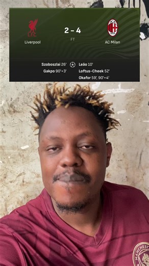 Liverpool vs AC Milan: Full Time Reactions from 2025