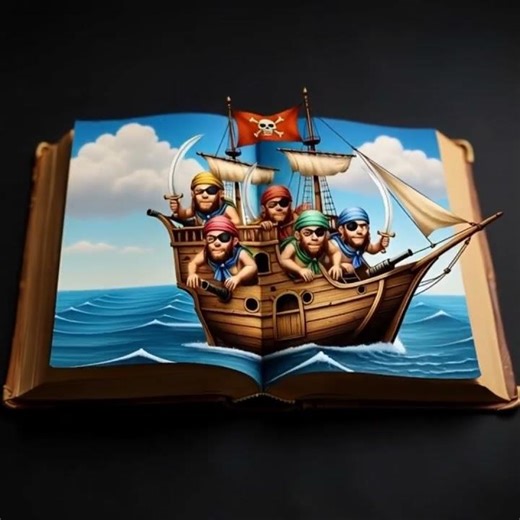 Secrets about pirates and octopus monsters in the book?