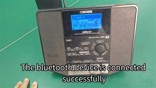 BOSS JS-8加装蓝牙模块，放伴奏录音更方便了