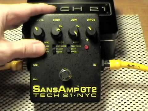Tech 21 SansAmp GT2 Demo/Review - Vince Genella