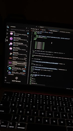 HTML extension in Vscode🧑🏻‍💻 #vscode #coading #html #biggners #bignercoad #programmingfundamentals