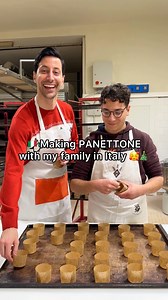 MAKING PANETTONE WITH MY FAMILY IN ITALY 🥰❤️🎄 My family has been making panettone in my hometown for more than 100 years and this year I went there to help them making the last batch 😋 Fun fact: My uncles are still using the same recipe my great grandfather Giovanni created in the early 1900s and they make more than 1000 panettone each year! ❤️ I’d like to take this occasion to wish you and your loved ones the most beautiful Christmas! Make sure to have a lot of fun, relax and eat a lot of go