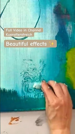 Abstract painting for beginners #kuenstlerstreich #abstractpainting #shortpainting