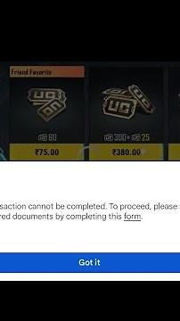 Your transaction cannot be completed. To proceed, please submit the required solve error 🔥