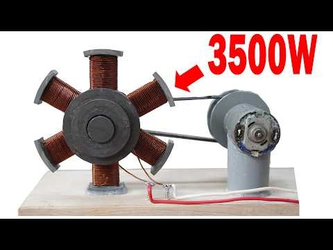 How I Built a Powerful DIY Generator for Sustainable Electricity