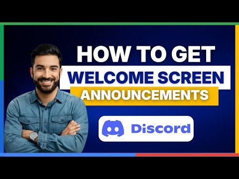 How to get a welcome screen and announcements in Discord communities [FULL GUIDE]