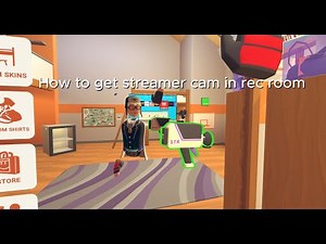 How to get streamer Cam in Rec room! (PC and PC VR only)