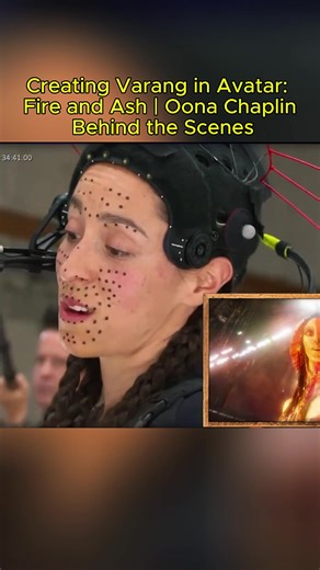 Creating Varang in Avatar: Fire and Ash | Oona Chaplin Behind the Scenes#Avatar #AvatarFireAndAsh #AvatarMovie #JamesCameron