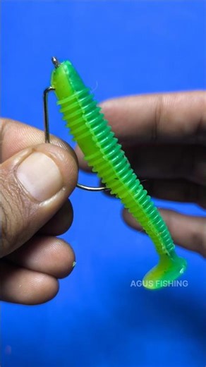 How to install soft lures #shorts #fishing #tutorial