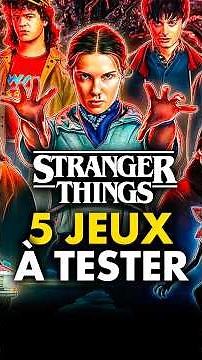 STRANGER THINGS : 5 JEUX à TESTER en attendant le VOL 2 de la saison 5 🫣