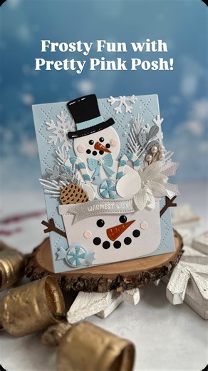 Nichol Spohr on Instagram: "❄️ Frosty Fun is here! I gave the Gingerbread Holder a snowy makeover and turned it into Frosty the Snowman ⛄️—all tucked into a festive floral arrangement with the Snowman Christmas Bucket Edition. ✨ Brand-New September 2025 Releases: • Argyle Pierced Plate • Christmas Bucket Editions • Christmas Holder Editions • Gingerbread Holder • Christmas Banner Greetings • Banner Greetings 1 Dies • Christmas Cake Pops 💖 Previously Released Faves: • Winter Foliage • Candy Buck