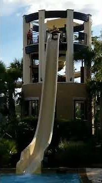 Water slide at Marriott world center Orlando
