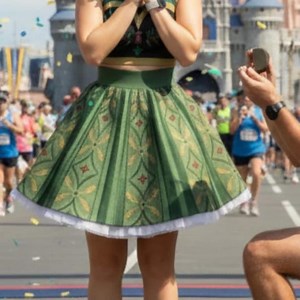 Anna Coronation Skater Skirt: Disneybounding Cosplay - Mother Daughter Matching - Etsy