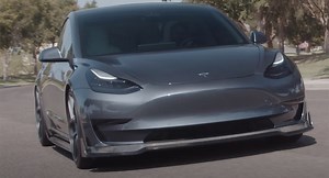 Add Some Furiousness To Your Fast Tesla Model 3 With This Carbon Fiber Aero Kit | Carscoops