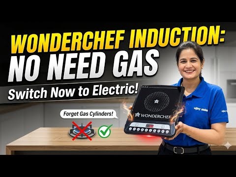 Wonderchef Induction Cooktop with 11 Preset Functions 🔥 Full Review & Demo