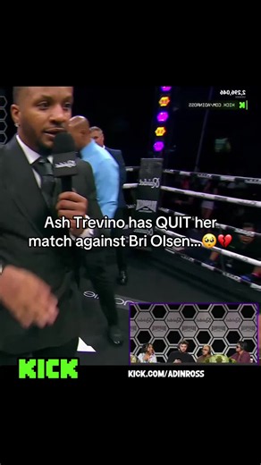 Ash Trevino quits match against Bri Olsen — what happened?