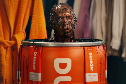 Jeremy Strong on making 'a giant f---ing fool of' himself for Dunkin' Donuts ad