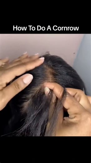 how to cornrow #beginnerbraider #howtocornrow #howtobraid