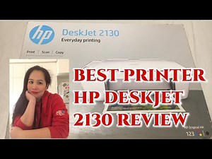 THE BEST PRINTER HP DESKJET 2130 REVIEW /JERLIE - OFW CHANNEL