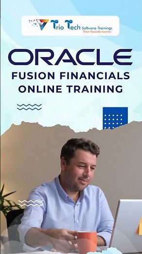 Oracle fusion financials Online training free demo | June 13th 2023 | 08:15 AM | TrioTech
