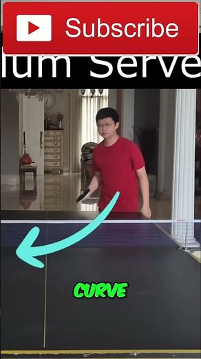 Master Ping Pong Serves: Types & Spin Explained! #shorts