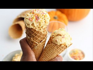 Homemade Pumpkin Ice Cream Recipe