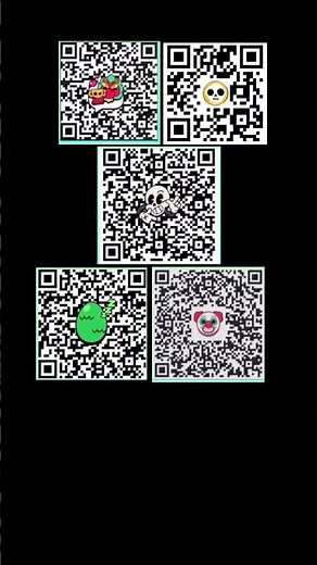 5 working QR codes in brawl stars #brawlstars #qrcode #pins