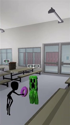 EXPLODING AN ALIEN AS A MINECRAFT CREEPER (ROBLOX) #funny #roblox