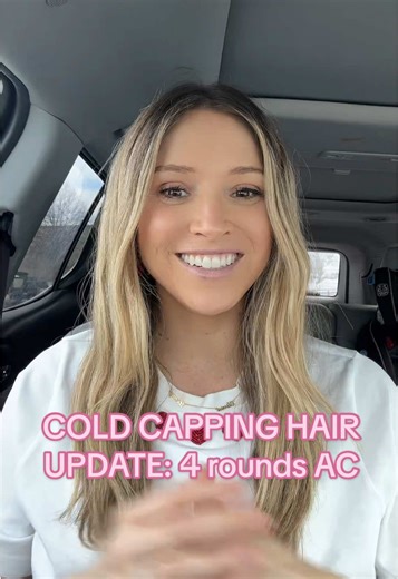 Cold Capping Hair Update After 4 AC Chemo Rounds