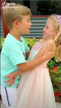 Like Nastya and Roma playing together❤😘😍❤