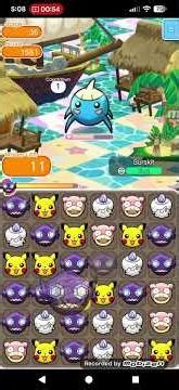 How to clear Main Stage 35 Surskit in Pokemon Shuffle without spending coins Method 3 #shorts