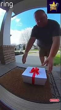 Ring Camera Winter & Holiday Prank Compilation ❄️💥 (Family-Safe)