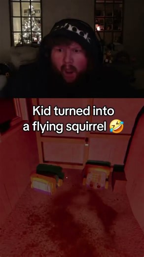 Caseoh and the flying squirrel kid #caseoh #fyp #funny #gaming #horror #spookytime @caseoh_