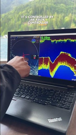 Exploring a Pacific Lake with a robot!! Autonomous boat echosounder and summer fun.