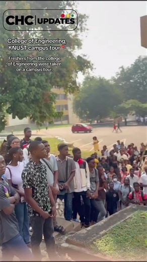 KNUST College of Engineering Campus Tour Experience