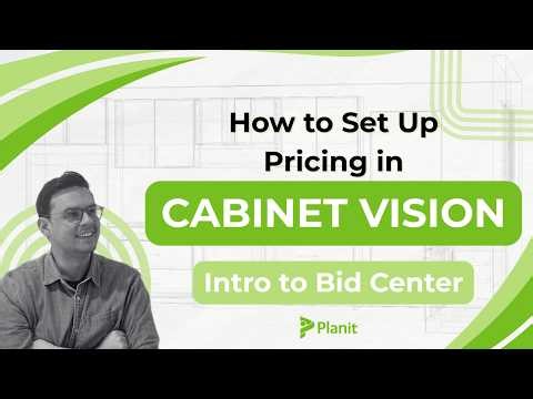 How to Set Up Pricing in CABINET VISION!
