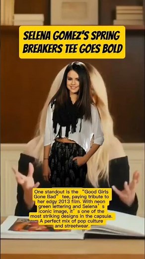 Selena Gomez’s Spring Breakers Tee Goes Bold