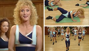 Watch: I'm A Celeb star Beverley Callard looks amazing in retro 90s workout video - Extra.ie
