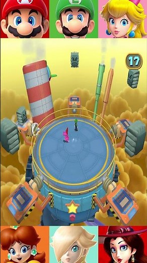 Birdo vs Mario vs Luigi vs Peach Showdown! | Mario Party 7 Minigame Battle